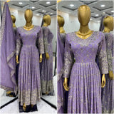 Purpel Partywear Gown Collection