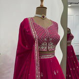 Wedding Light Pink Lehenga Choli