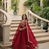 Blooming Sequance Anarkali Gown Collection