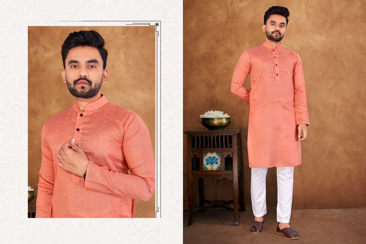 Traditional Silk  Mens kurta