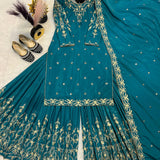 Stunning Heavy Natural crep Suit