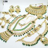 Bridal necklace accessories combo set