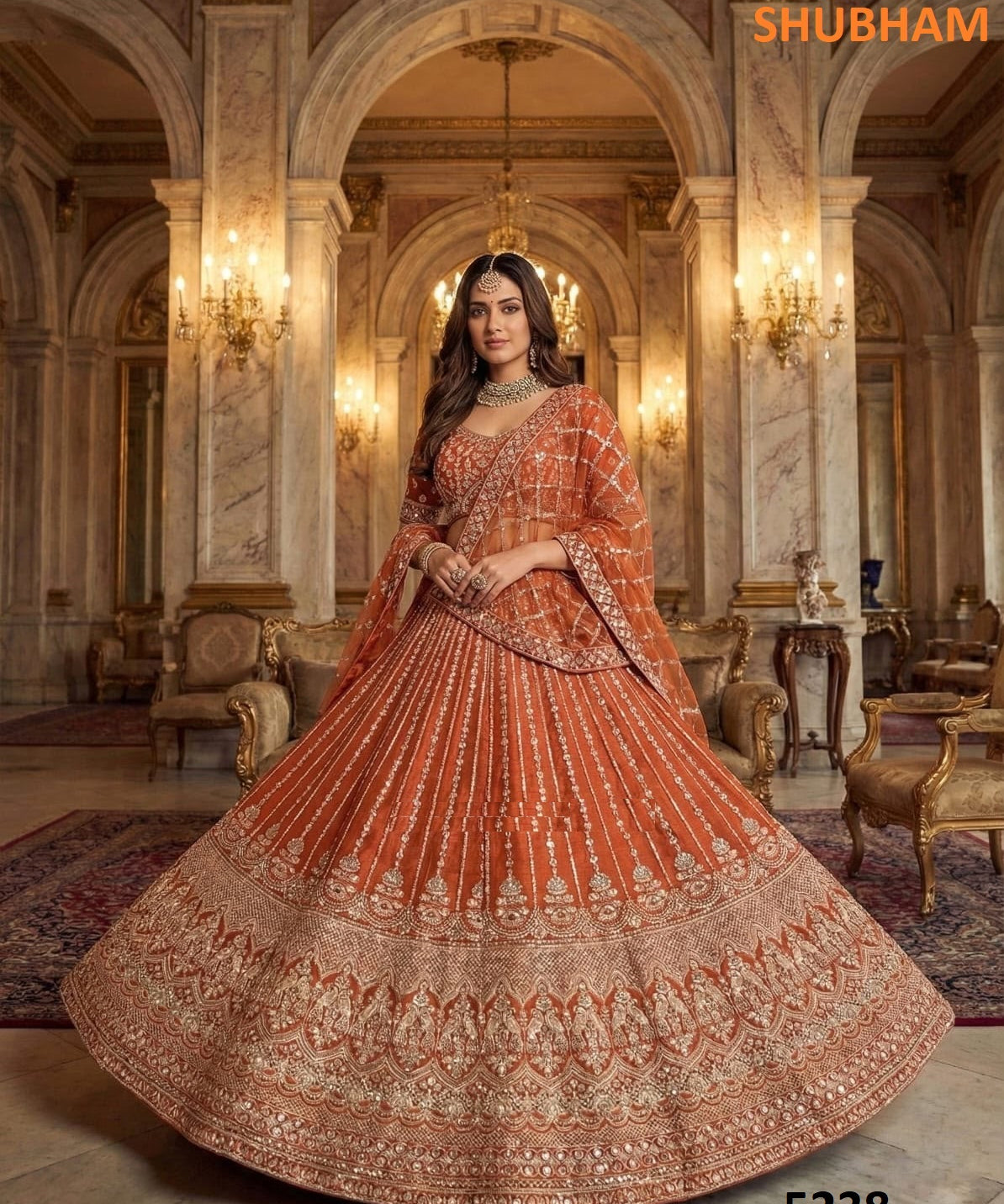 Luxurious Wedding Lehenga Choli