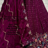 Wedding Thread Sequence Lehenga