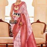 BREATHTAKING PRINTED SOFT SILK SAREE