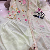 Featuring beautiful Set with short anarkali top