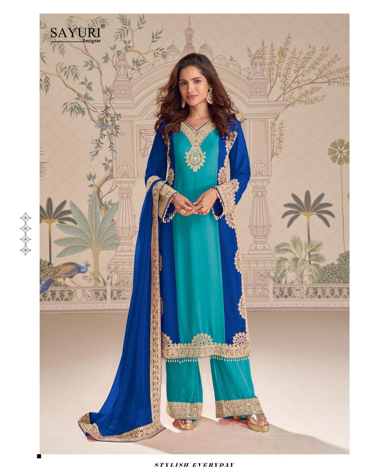 Classic Kumkum Georgette Suit
