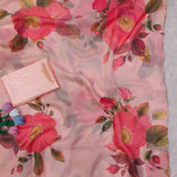 Designer Flora Print Tebby Saree