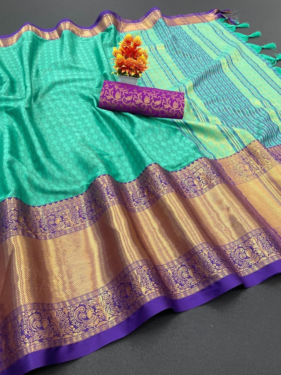 COTTON SILK SAREE