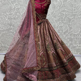 Premium Bridal Wedding Velvet Lehenga