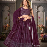 Treditional  Pure Georgette Lehenga