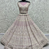 Georgette Heavy Bridal Lahenga