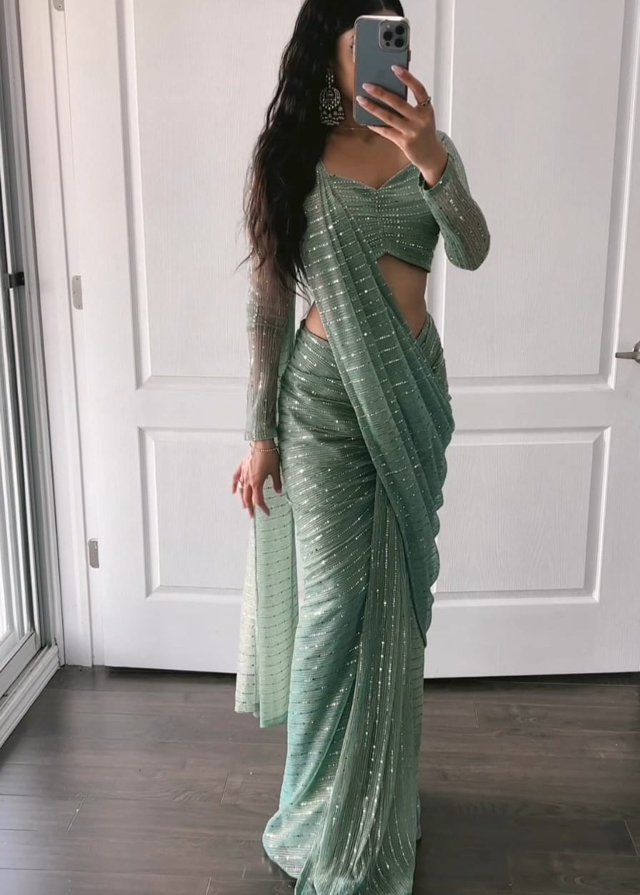 Bollywood  Sequnce Saree