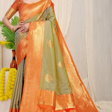 Kankavati Pure Handloom Silk Saree