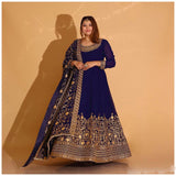 Fancy Heavy Embrodired Anarkali Gown