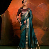 Exclusive Rajyog Moss Silk Saree