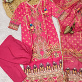 Elegant Traditional Print Suit