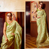 Beautifull Soft Jacquard Silk Saree