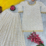 Elegnace White Sarara Suit Collection