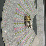 Gorgeous Butterfly Net Embroidered Lehenga