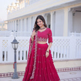 Blooming Ethnic Georgette Lehenga Choli