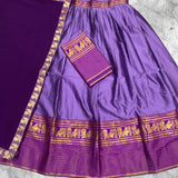 Traditional Kanjivaram Silk Lehenga