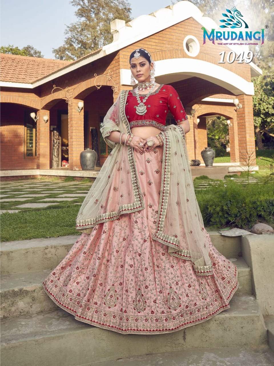 Premium Embroidered  Lehenga