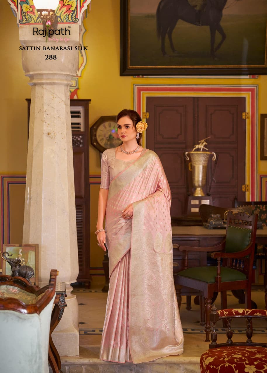 Shella Diamond Banarasi Silk Saree