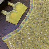 Georgeous Yellow Lehenga