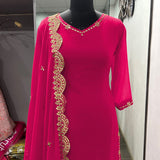 Premium pink salwar sharara collection