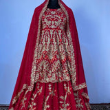 Heavy Bridal Embroider Work  Top Lehenga