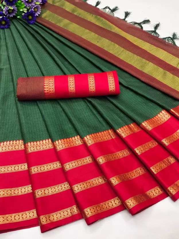 Khadi cotton Silk Saree