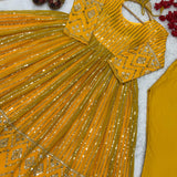 Pakistani Heavy Sequance Anarkali Gown