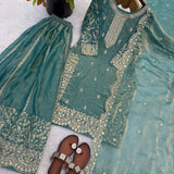 Panjabi Occasionally Embroidered Suit