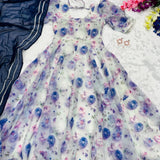 Exclusive Flower Print Anarkali Gown