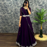 Fashionable Ideal Georgette Lehenga