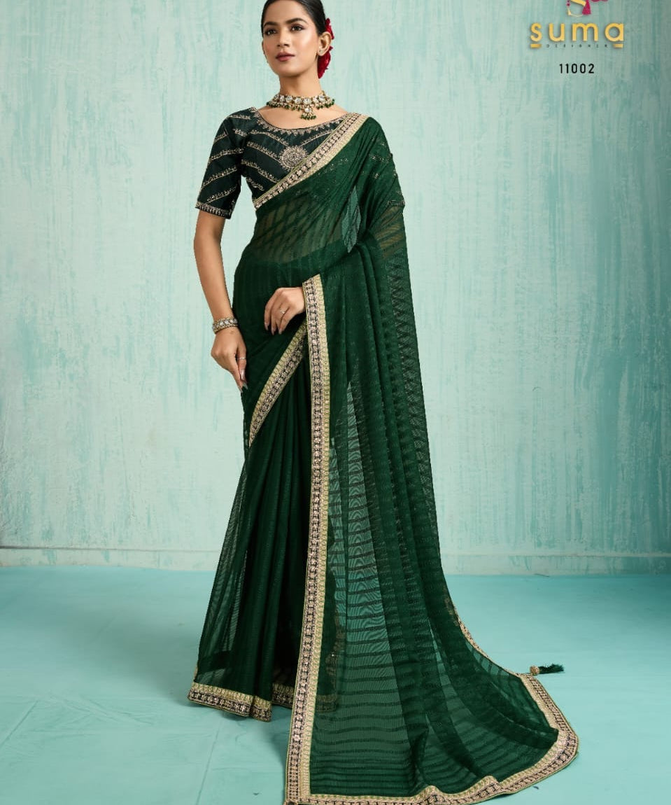 Beautiful Chiffon Saree Collection