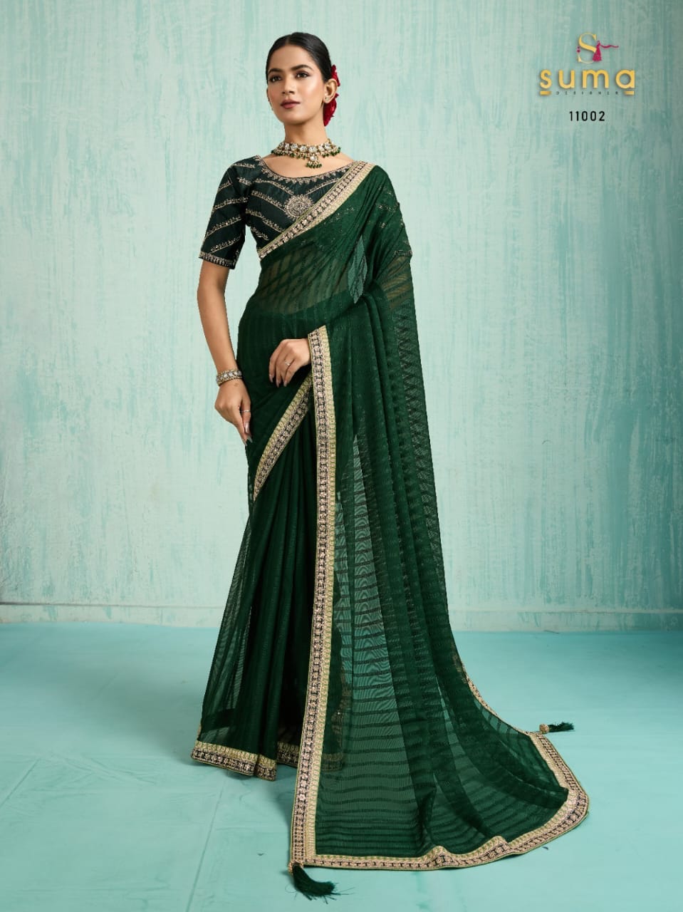 Beautiful Chiffon Saree Collection