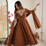 Elegant Georgette Anarkali Suit