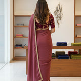 Elegant Star Georgette Saree