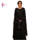 Fancy Black Anarkali  Gown