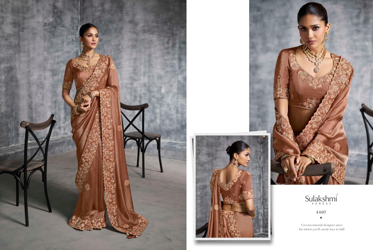 Kashira Exquisite Tissue Zari Saree