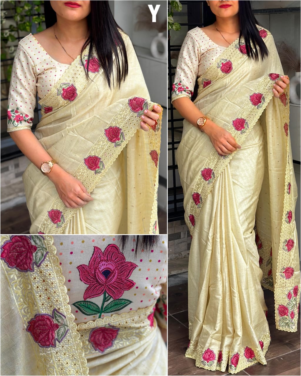 Elegant Tusser Cotton Saree Collection