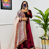 Premium Velvet Anarkali Gown