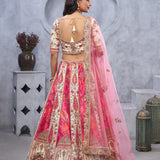 Bridesmaid Banarasi Silk Lehenga