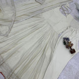 Designer Organza Anarkali Suit