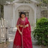 Pretty Collection Of Red Lehenga Choli