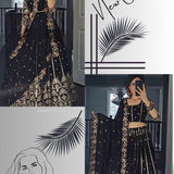 Bollywood Black Lehenga Choli