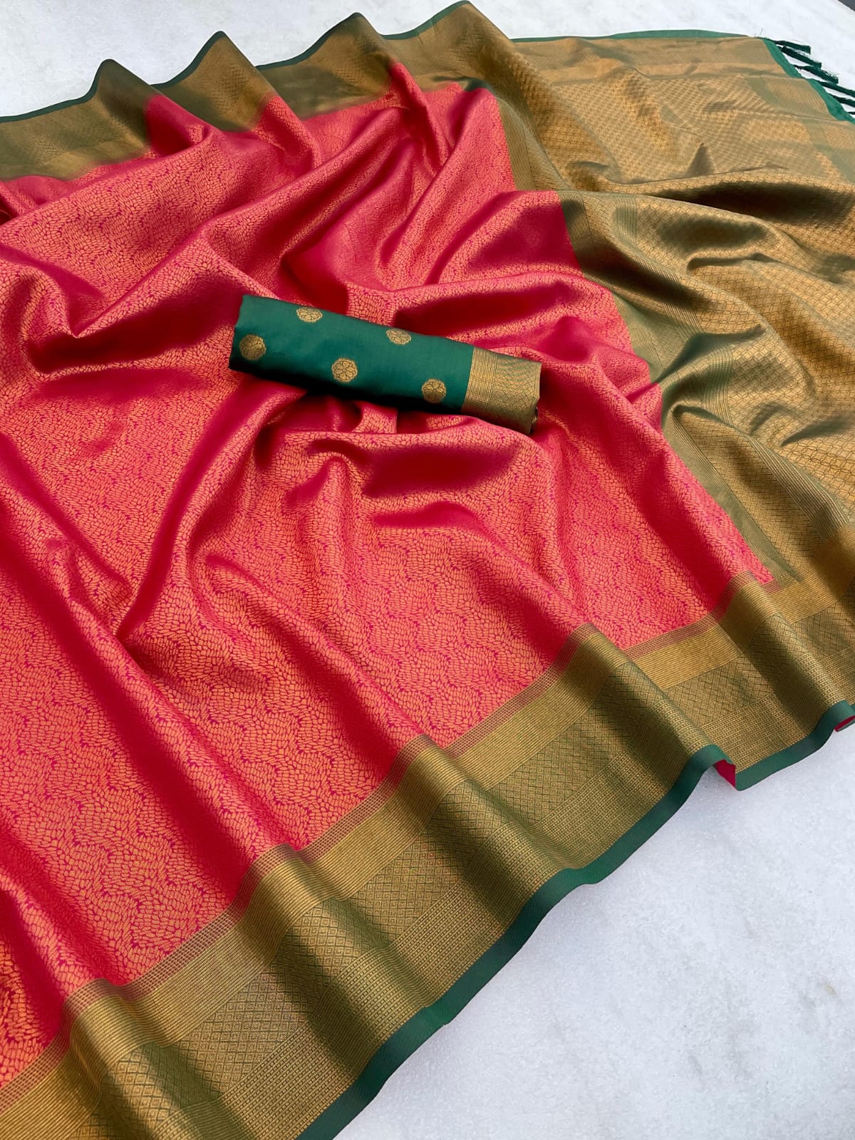 Kubera Pattu Kanjivaram Silk Saree