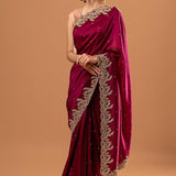 Beautiful Heavy Rangoli Silk Saree